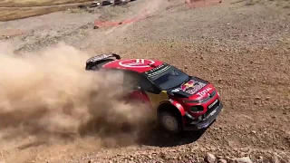 Citroen C3 WRC Test in Greece Ogier-Lappi Karoutes 2019