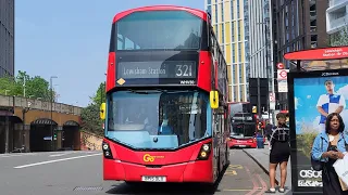 London buses at Lewisham 11/05/24