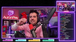 AURONPLAY REACCIONA A SU PEOR DIRECTO. Auronplay fuera de contexto.