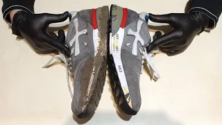 How to clean expensive dirty sneakers - PREMIATA - ASMR cleaning