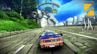 90s Arcade Racer 60fps Wii U gameplay