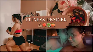 FITNESS DENÍČEK 💪🏽🦋🍾🥙🥗 NÁŠ VÍKEND🥗💦🍾 WELLNESS, cvičení a nákupy 💪🏽🥗❤️