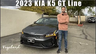 2023 Kia K5 EX GT-line review // features // Is this the best mid-size sedan?