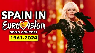 🇪🇸 ESPAÑA en Eurovisión 1961 - 2024 | RECAP All Entries (Spain In Eurovision)