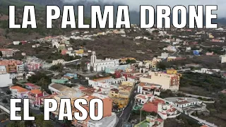 El Paso, La Palma. Drone 4K. December 6, 2021