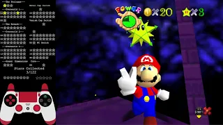 SM64 Stars of Reincarnation: Course 2 - Drowned Forest Ruins (Savestateless)