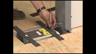 Installing a Rixson Model 28 Floor Closer