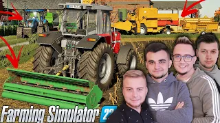 "SĄSIEDZI" #30[S1] Sprzedaż Plonów, Mulczowanie & Negocjacje Sprzedaży Bizona🌾FS22 MP| MST🚜