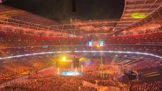 Adam Cole Entrance at AEW ALL IN, Wembley