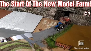 Building The New Big 1/32 Model Farm Diorama 40 ft Ep 1!