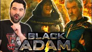 BLACK ADAM IS ABSOLUTELY WILD! Black Adam Movie Reaction First Time Watching! LOVE DR. FATE