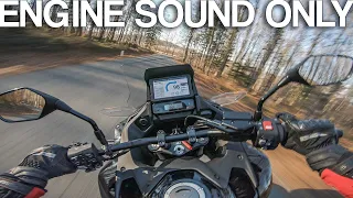 Honda NT1100 sound & quick review [RAW Onboard]