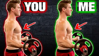 3 Hacks For Bigger Biceps! | GOODBYE NOODLE ARMS!