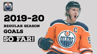 Connor McDavid (#97) | 2019-20 Goals | EDM | (First 20 Goals)