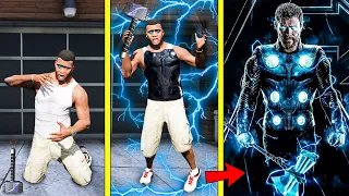 Franklin Wear Thor Armor To Become Thor in GTA 5