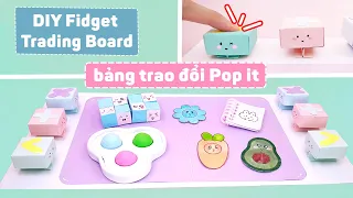 [Quyensachnho] Cách làm bảng giao dịch Pop it với Nút nhấn/DIY Fidget Trading Board/POP IT CHALLENGE