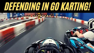DEFENDING in INDOOR Karting