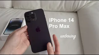 iPhone 14 Pro Max Space Black 1tb aesthetic realistic unboxing