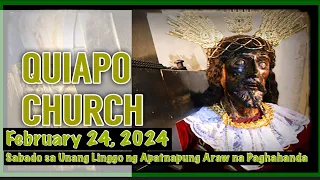 Holy Live Mass Today Saturday February 24, 2024