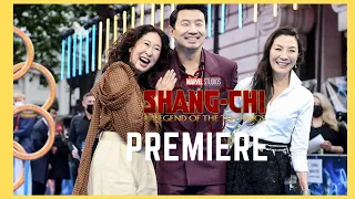 SHANG CHI U.K PREMIERE WITH 'SIMU LIU' 'MICHELLE YEOH' AND SANDRA OH!