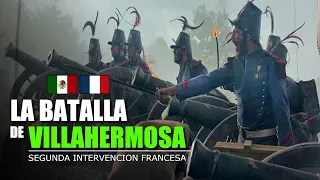 🇲🇽🇨🇵La Batalla de Villahermosa (Tabasco) 1864 - Batalla del Jahuactal - Historia de TABASCO✅
