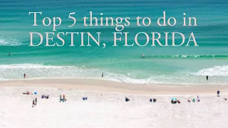 Destin, Florida. Top 5 things to do on the Emerald Coast.