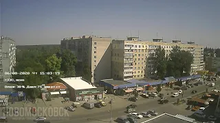 Timelapse 06-08-2020 - Новомосковск, Украина