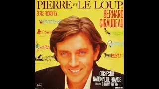 PIERRE ET LE LOUP - bernard giraudeau - orchestre national de france - 1985 vinyl reap