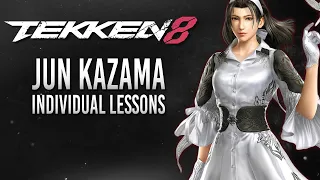 Tekken 8 - Jun Kazama individual lessons - Mini combos