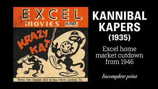 Krazy Kat: Kannibal Kapers (1935) silent Excel Movies cutdown