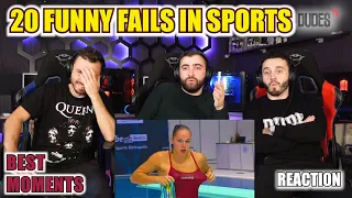 20 FUNNY FAILS IN SPORTS | REACTION