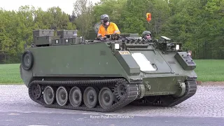 Norwegische Streitkräfte Truppenübungsplatz Bergen Hohne Norwegian Forces in Germany M113 Forsvaret