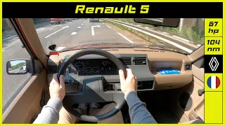 Renault | 5 | 1986 | Onboard POV test drive