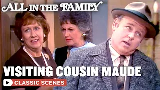 The Bunkers Visit Cousin Maude | All In The Family