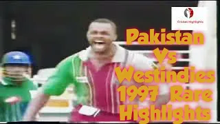 Pakistan vs Westindies 1996 Classic Match Highlights || Thrilling Match Between two sides