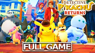 DETECTIVE PIKACHU RETURNS Full Gameplay Walkthrough / No Commentary 【FULL GAME】HD