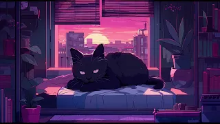 Relax with my cat 🐾 Lofi ambient music 🎶 Relax/study/work [ Lofi Hip Hop - Lofi Songs ]