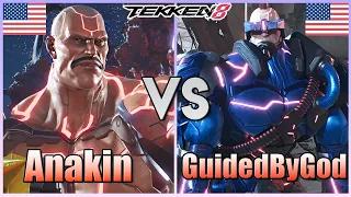 Tekken 8 ▰ Anakin (Jack 8) Vs GuidedByGod (Jack 8) ▰ Ranked Matches!