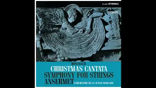 "Christmas Cantata" and "Symphony for Strings" Honegger Ansermet 1962