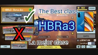 Best HBRa3 gunsmith Loadout! Battle Royale Mejor Clase para la HBRa3! Call of duty Mobile poco F3