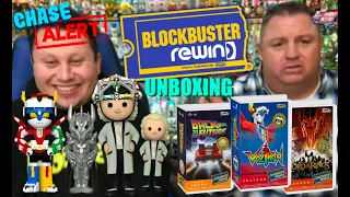 Funko Unboxing! NEW Funko Rewind Doc Brown Sauron & Voltron | Can Our Crazy Rewind Chase Luck Cont.?