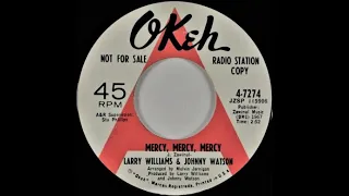 Larry Williams & Johnny Watson - Mercy, Mercy, Mercy *Okeh Records*