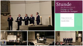 Das Ensemble Nobiles zu Gast bei der »Stunde der Kirchenmusik« der Stiftsmusik Stuttgart (2020)