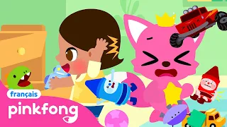 Faites attention ! | +Comptines Habitudes Saines pour Petits | Pinkfong Baby Shark en français