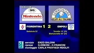 1997-98 (4a - 28-09-1997) Fiorentina-Empoli 1-2 [Batistuta,Tonetto,Martusciello] Servizio D.S.Rai3