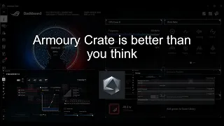 ASUS Armoury Crate is better than you think