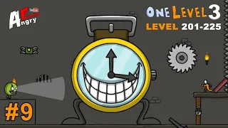 🗝️One Level 3: Stickman Jailbreak - Gameplay#9 (level 201-225)