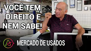 Garantia de 3 meses para carro usado só vale para motor e caixa?