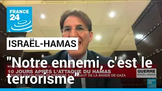 Guerre Hamas-Israël : "notre ennemi c’est le terrorisme et c’est le Hamas" • FRANCE 24