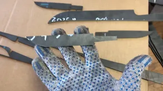Ножи из стали элмакс секрет вырезки заготовки популярных ножей клинки